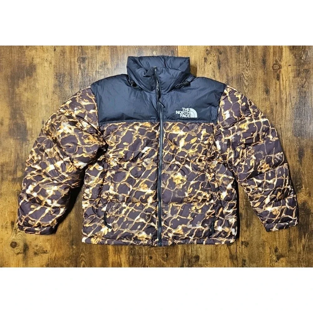 The North Face 1996 Retro Nuptse‎ Jacket Coal Brown Men Size Medium Ex Cond
